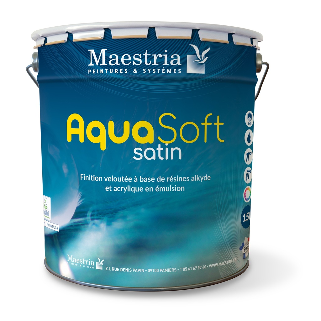 Aquasoft Satin (1L Blanc)