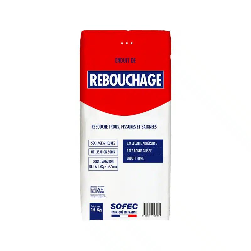 Sofec Enduit rebouchage fibré
