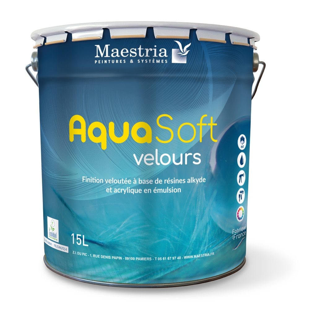 Aquasoft Velours (1 L, Pastel)